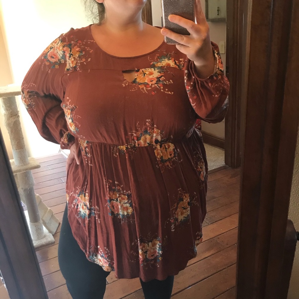 Long sleeve tunic